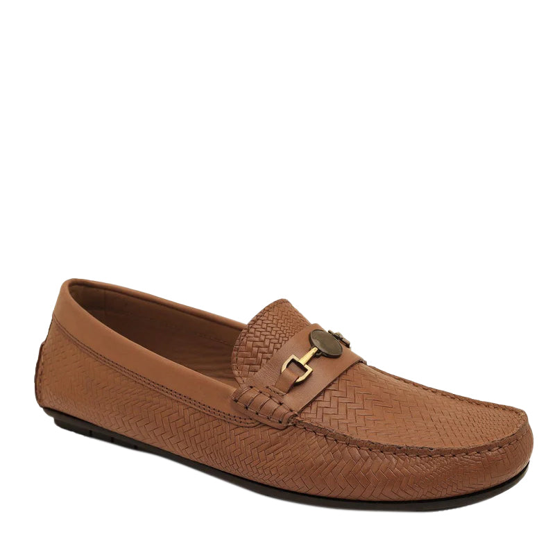 Premium Leather Slip-On Tan Loafer For Men