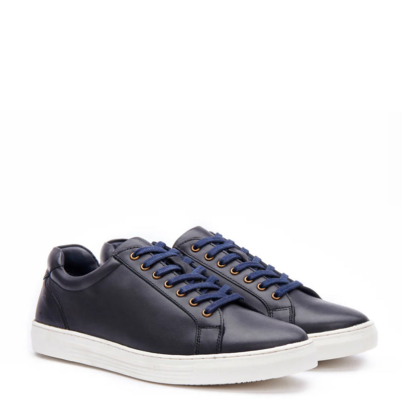 Classic Casual Leather Blue Sneaker