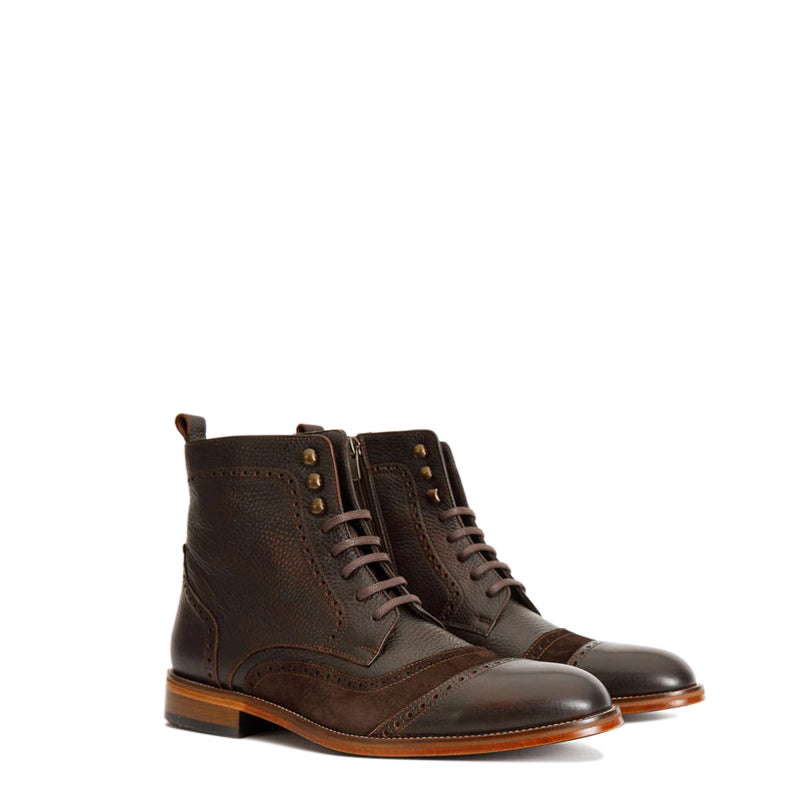 Brown Leather Shoes for Men