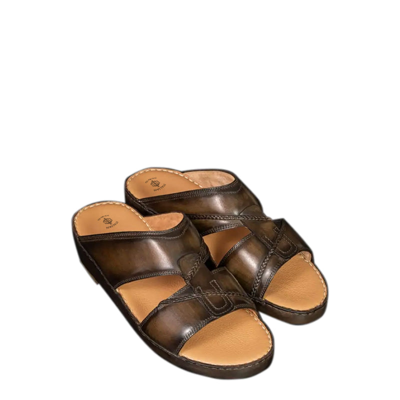 Luxury Comfort Arabic Brown Sandal
