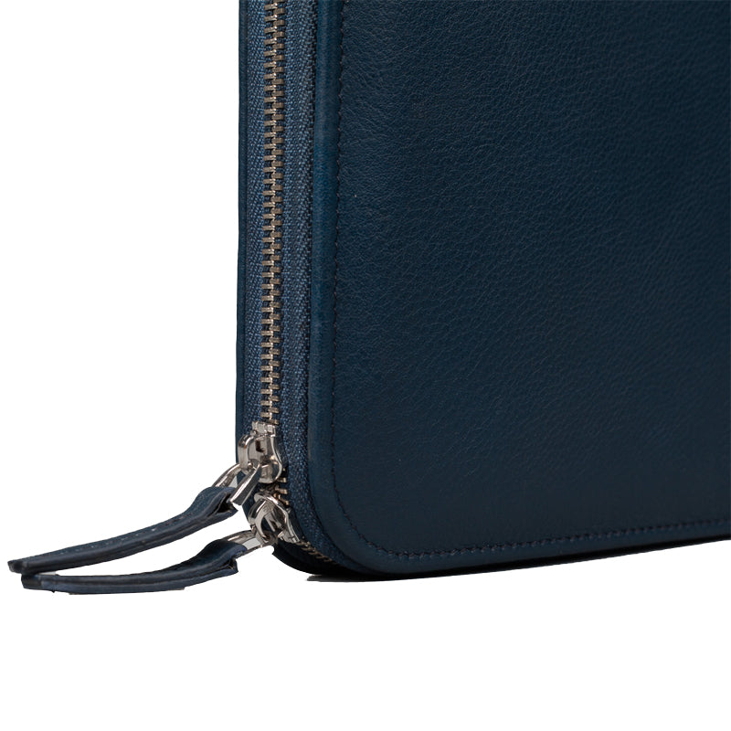 The Eclectic Leather Brown Folio Organizer