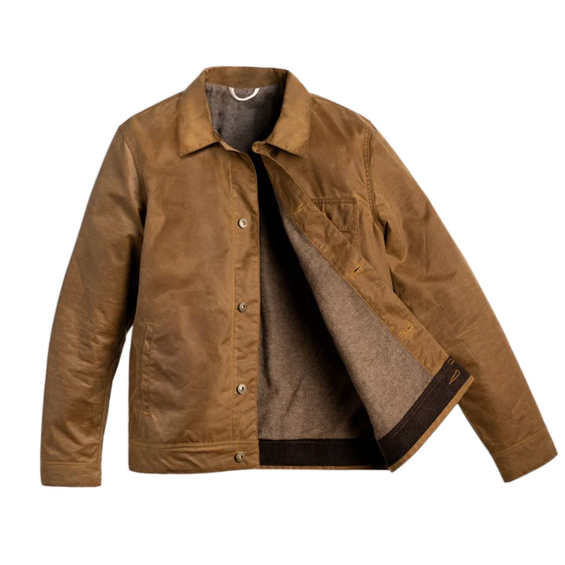 Campo In Tela Cerata Jacket Dark Olive