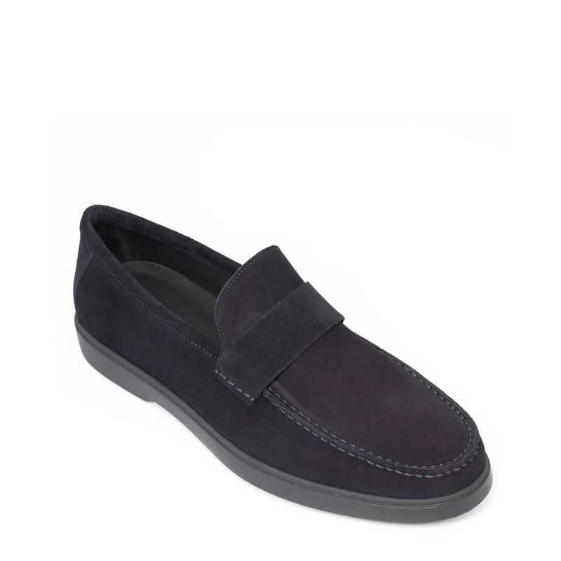 Suede Slip-On Leather Loafers For Men