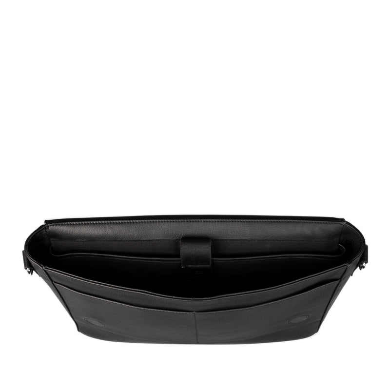 Carismatico Leather Messenger Grey Bag For Men