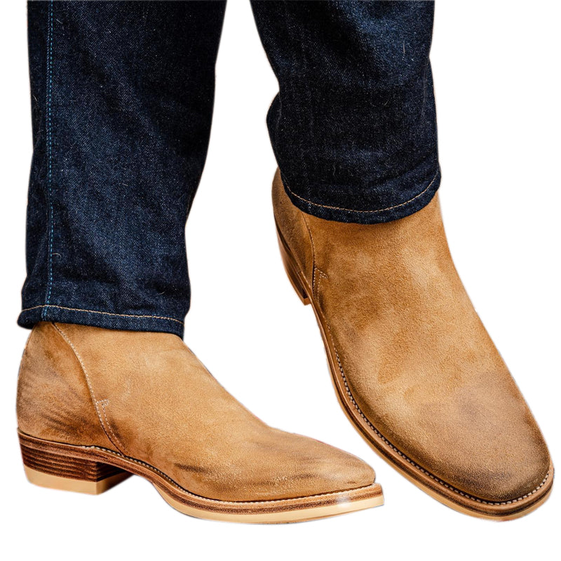 Men Luxury Fashion Leather Stylish Jodhpur Boot Tan