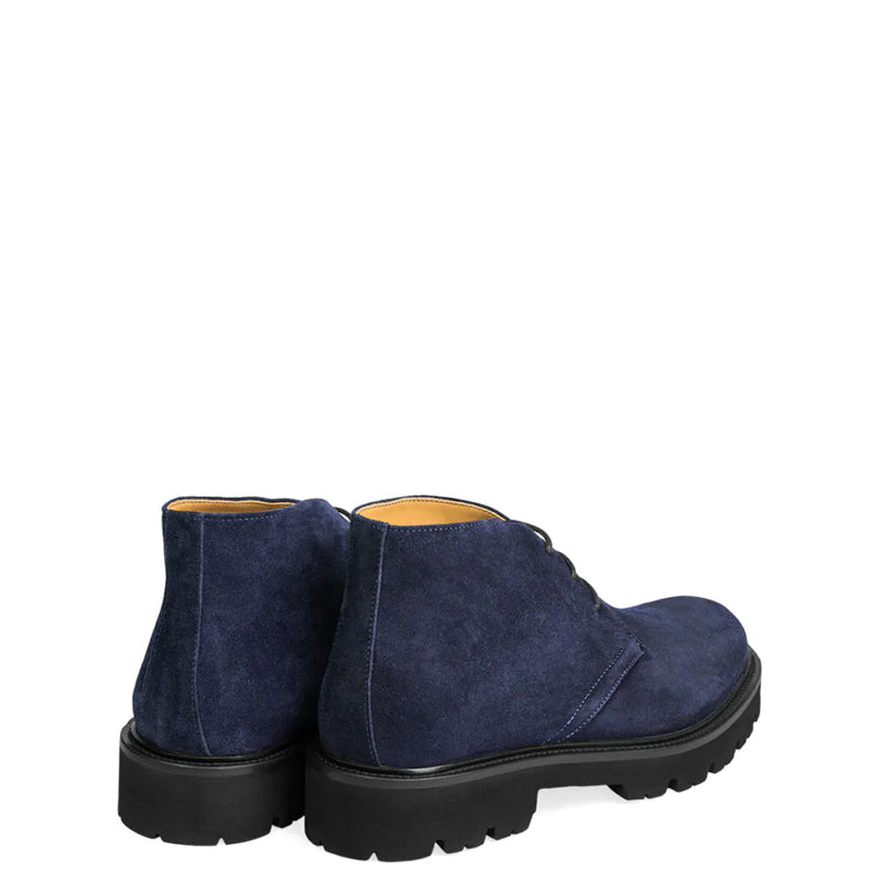 Luxury Suede Desert Leather Chukkas Boot Brown