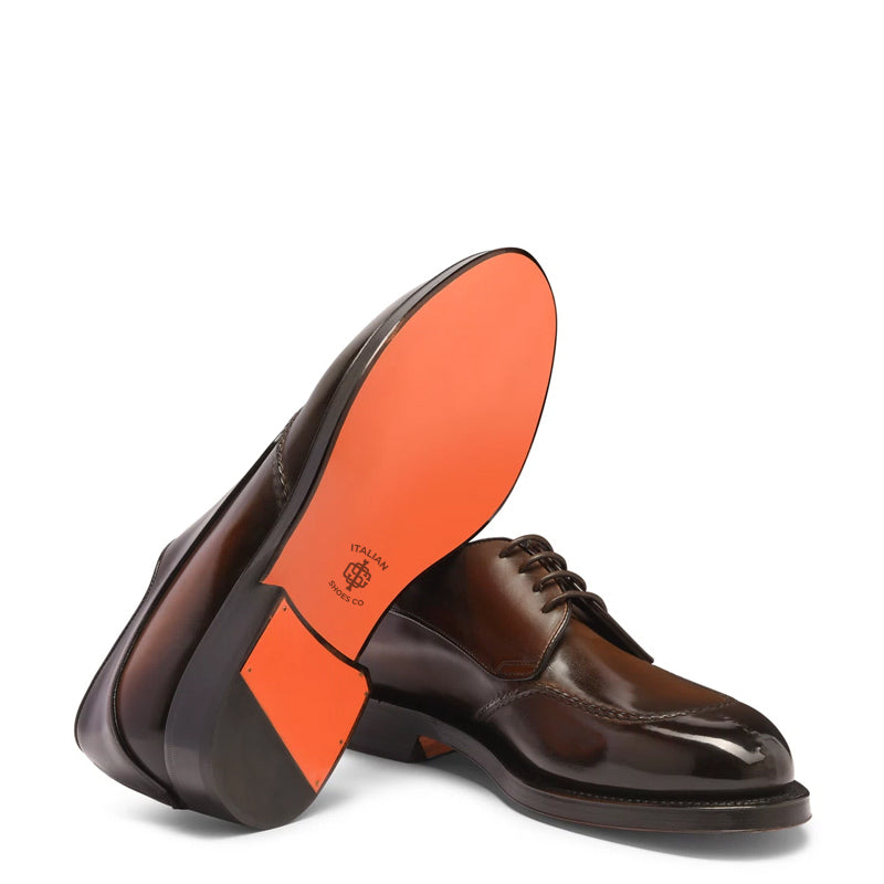 Premium Leather Derby Shoe For Men