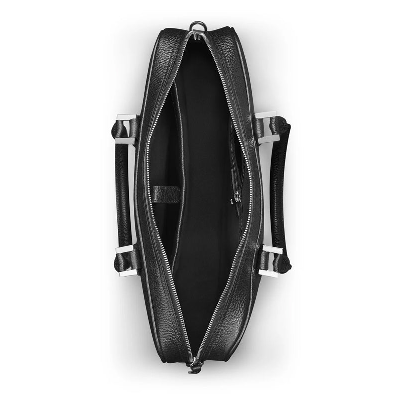 Men’s Premium Leather Blue Luxe Briefcase