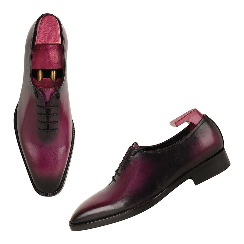 Patina Classic Wholecut Leather Oxford Shoe