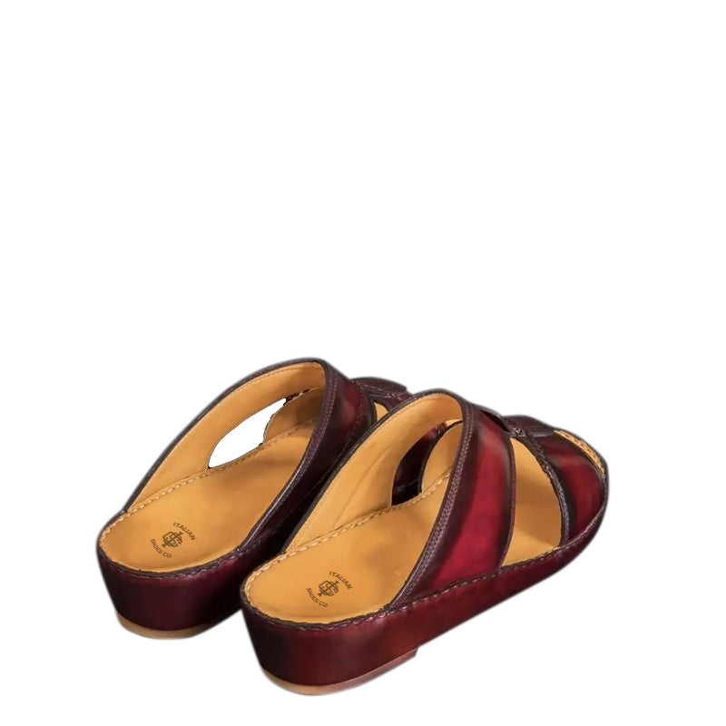 Luxury Comfort Arabic Brown Sandal
