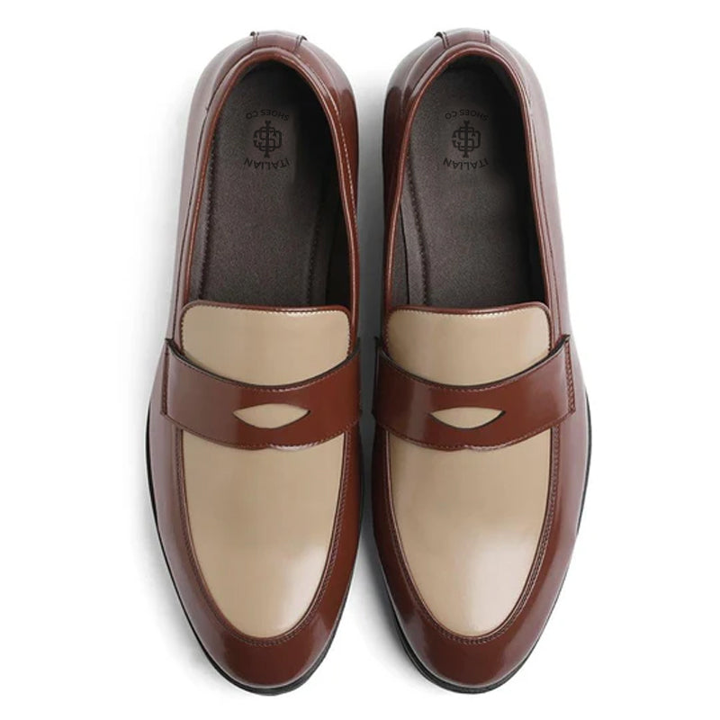 Penny Slip-On Handmade Leather Loafers