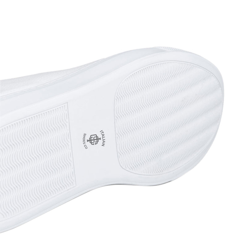 Vegan Leather Low-Top Sneakers Black