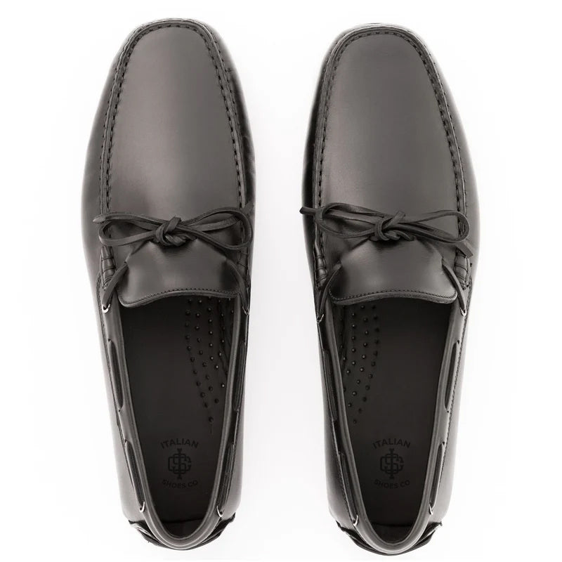 Patent Slip-On Leather Brown Loafer