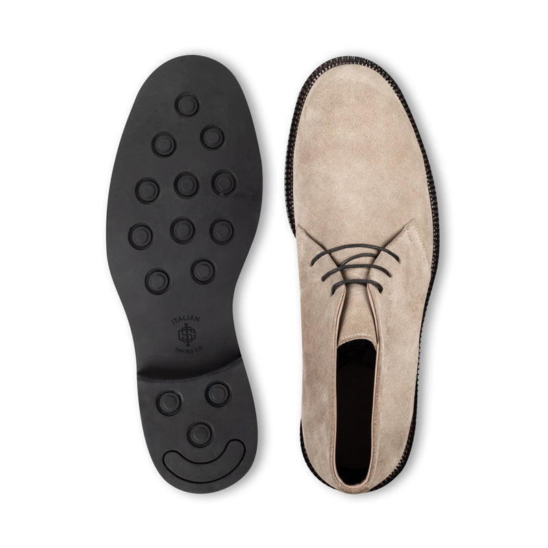 Classic Suede Leather Chukkas Brown Boot For Men