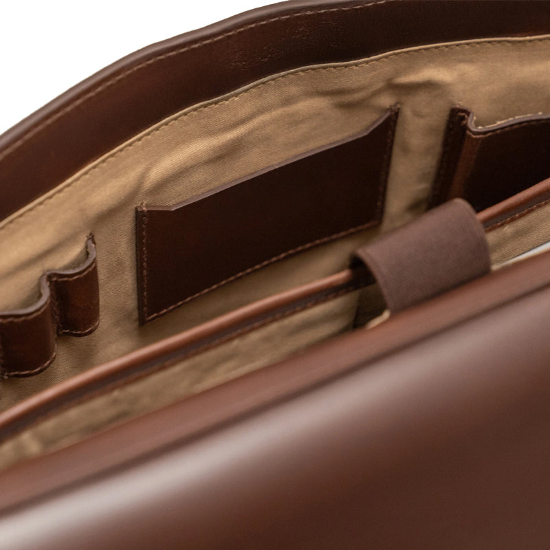 Carismatico Leather Messenger Grey Bag For Men