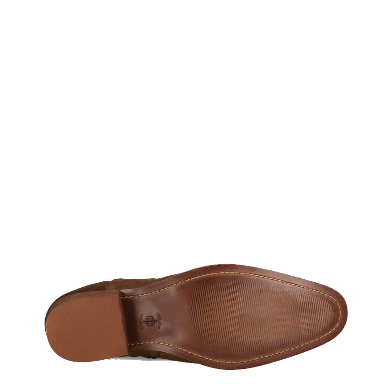 Luxury Design Stylish Suede Leather Side-Zipper Boot Black