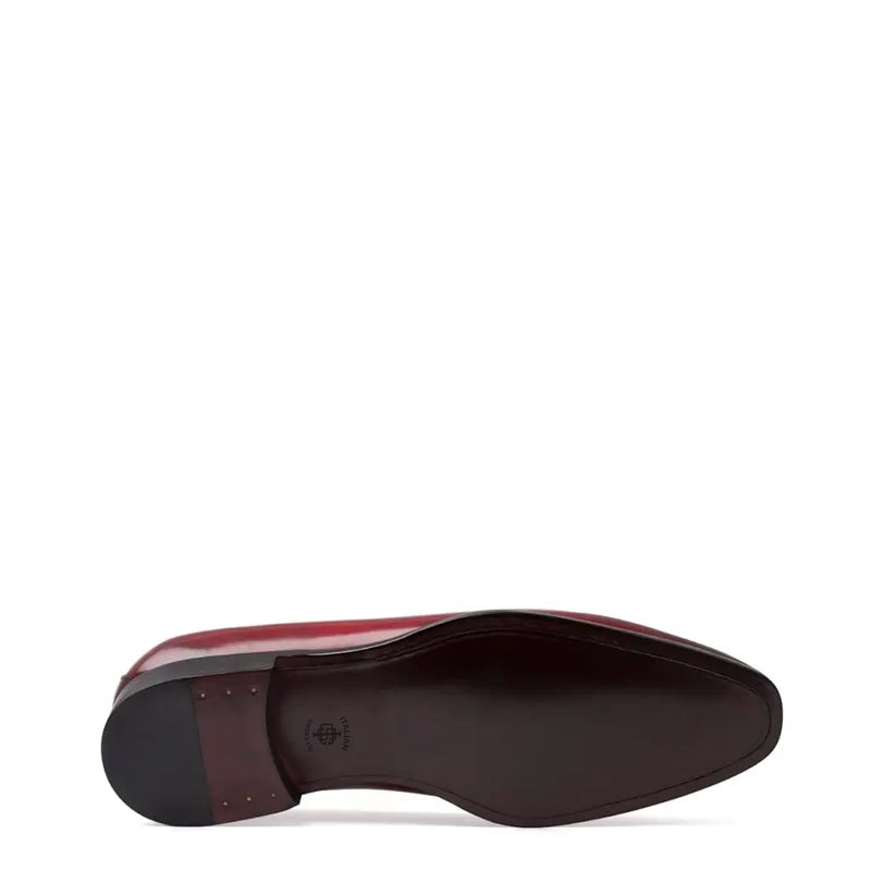 Classic Penny Shiny Leather Brown Loafer