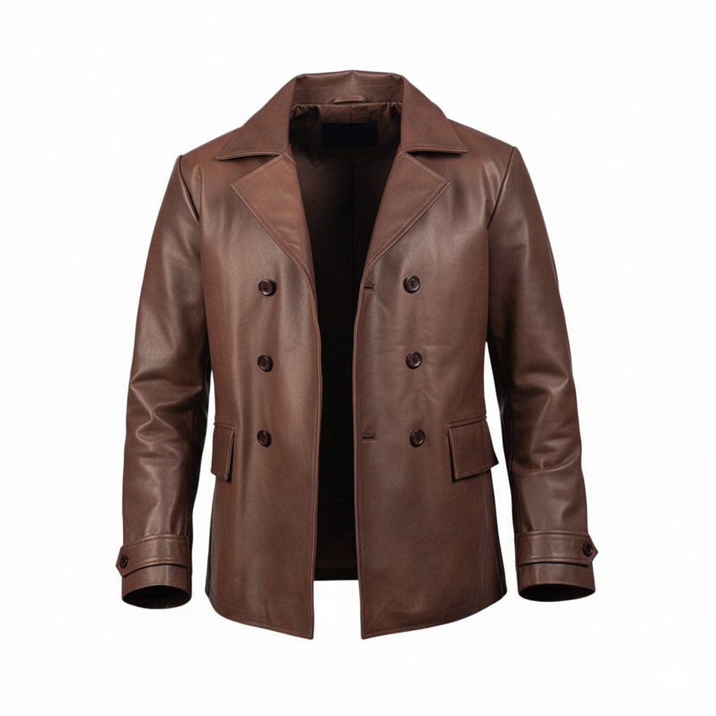 Deleno Leather Blazer