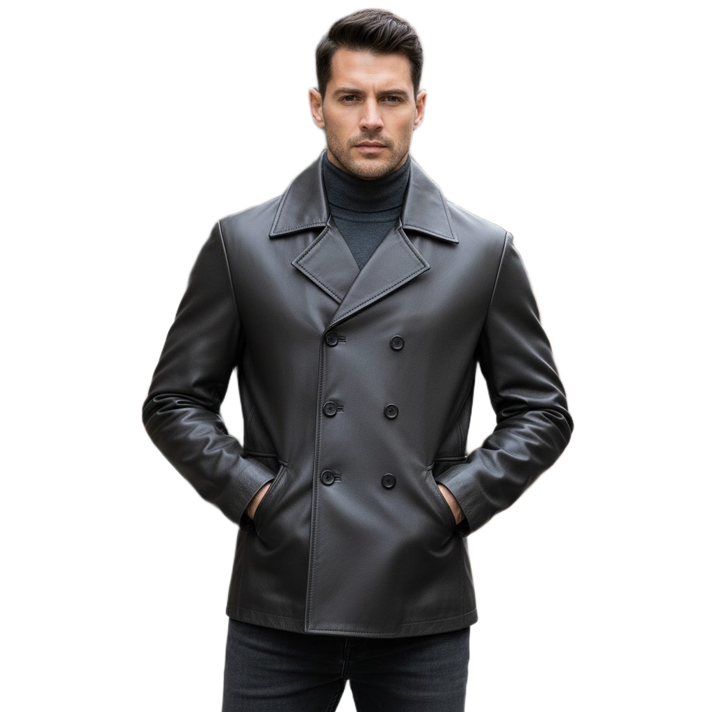 Deleno Leather Blazer