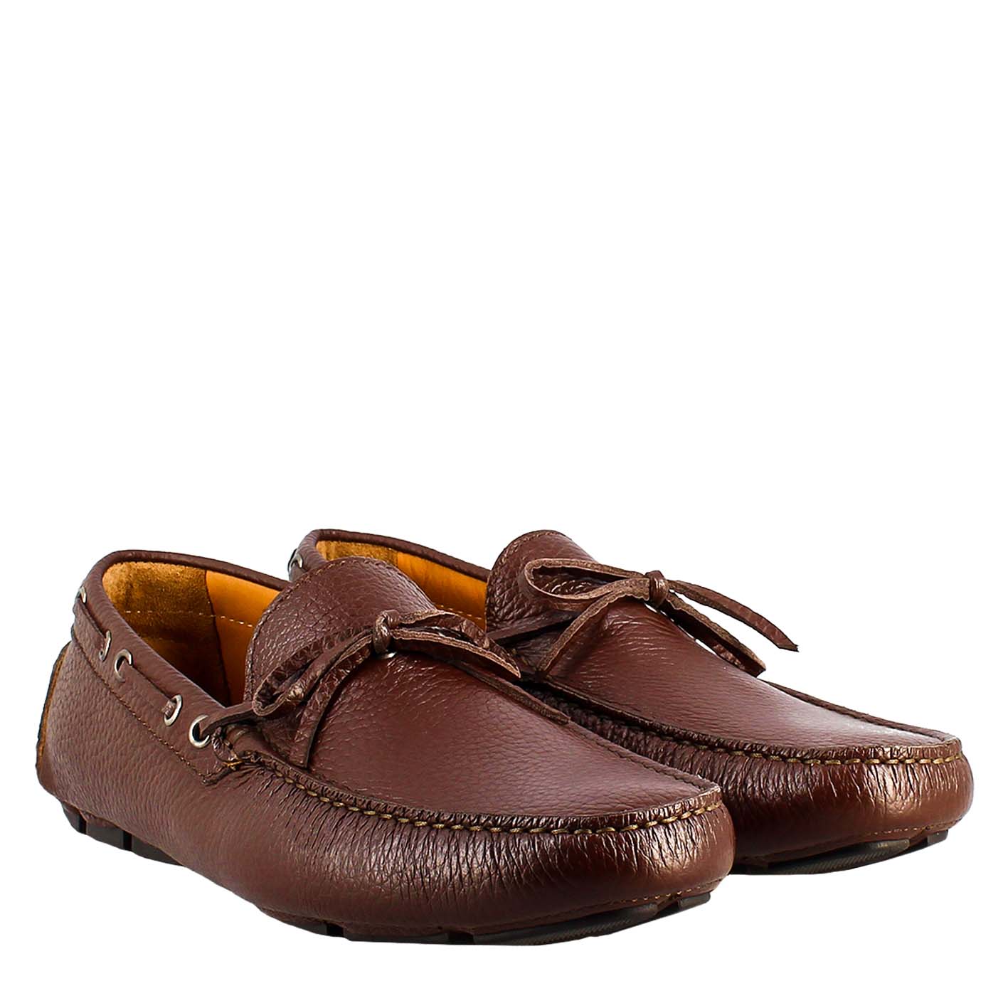Carshoe Loafers Brown Calf Leather