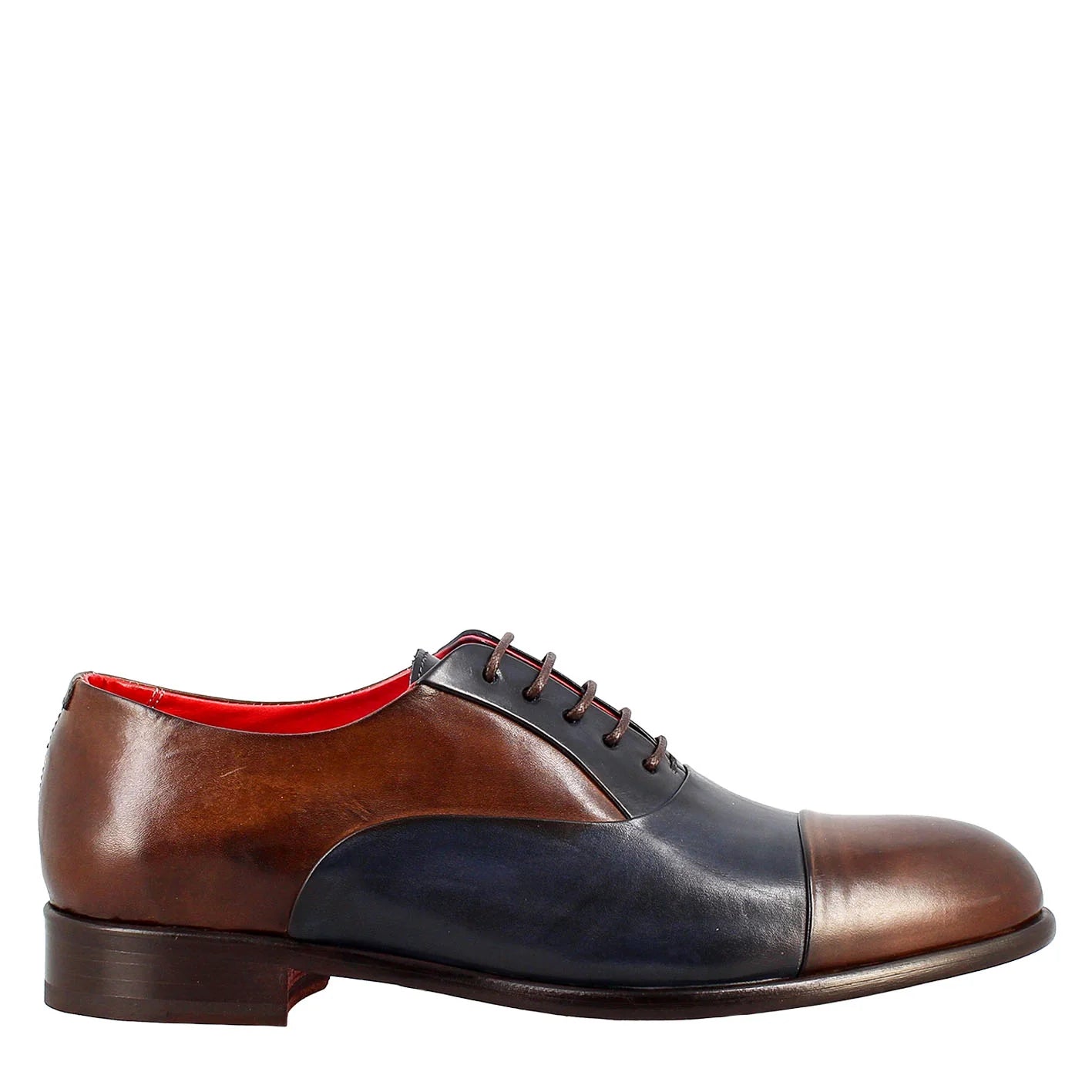 Men's Solid Leather Oxford Shoes
