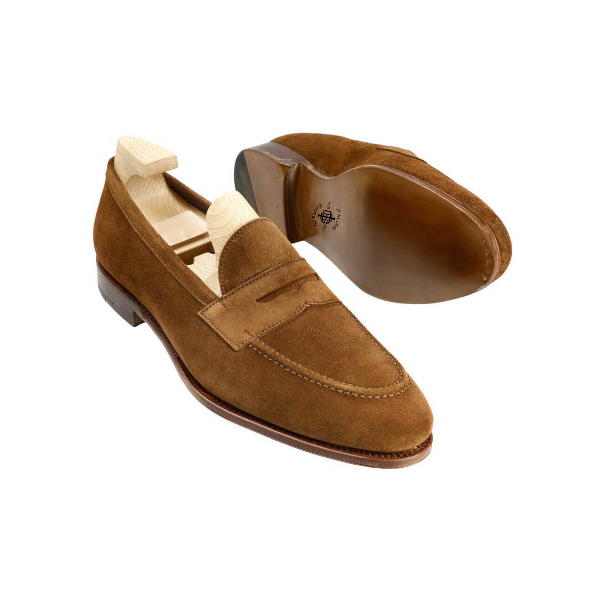 Walnut Penny Loafers