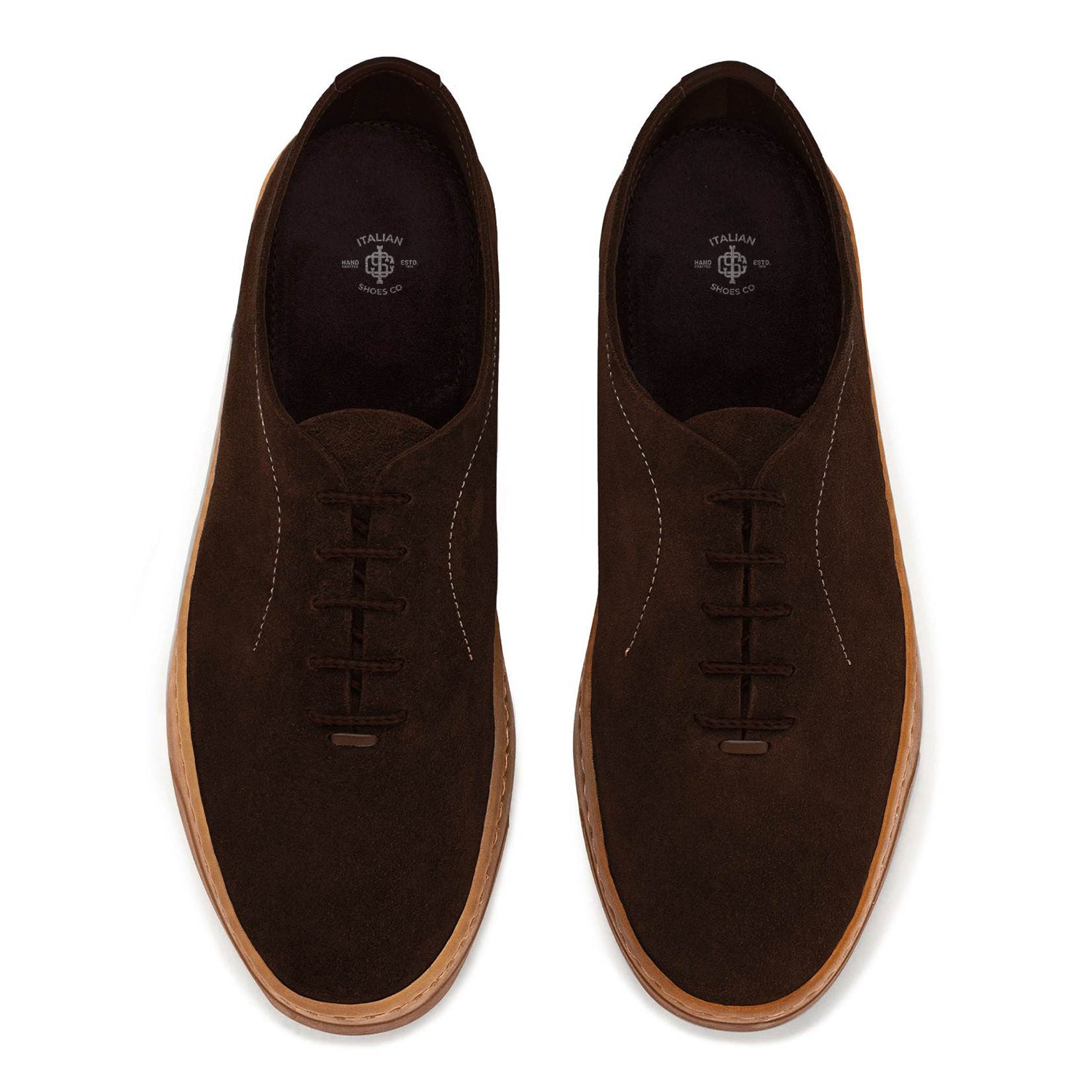 PILAT SUEDE CALF LEATHER DARK BROWN