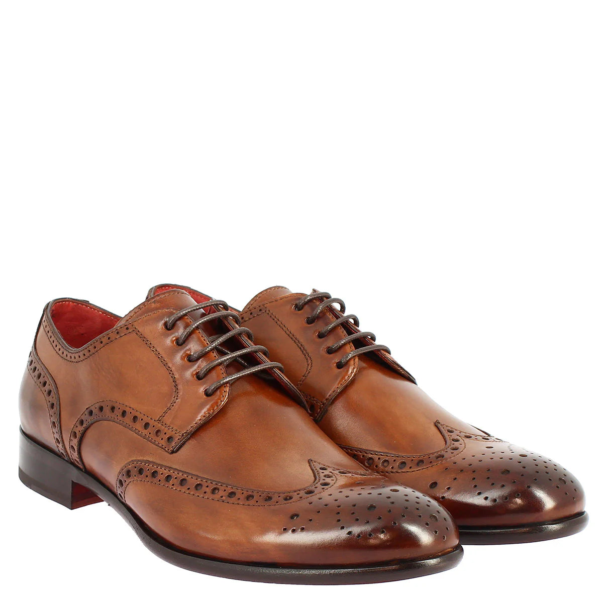 Brandy Brogue Shoes