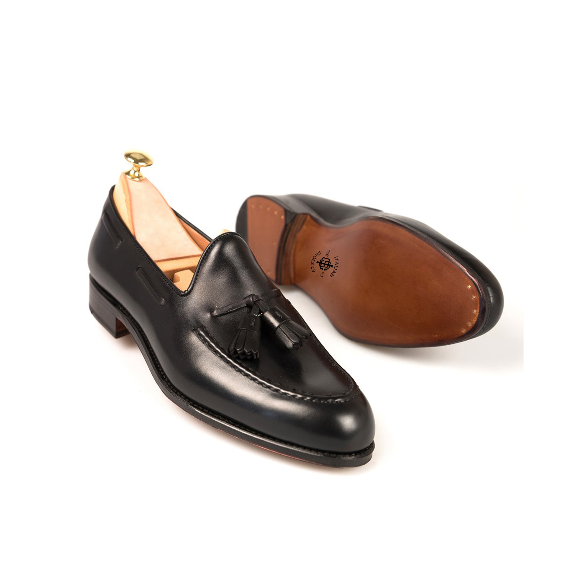Coal Tassel Loafer
