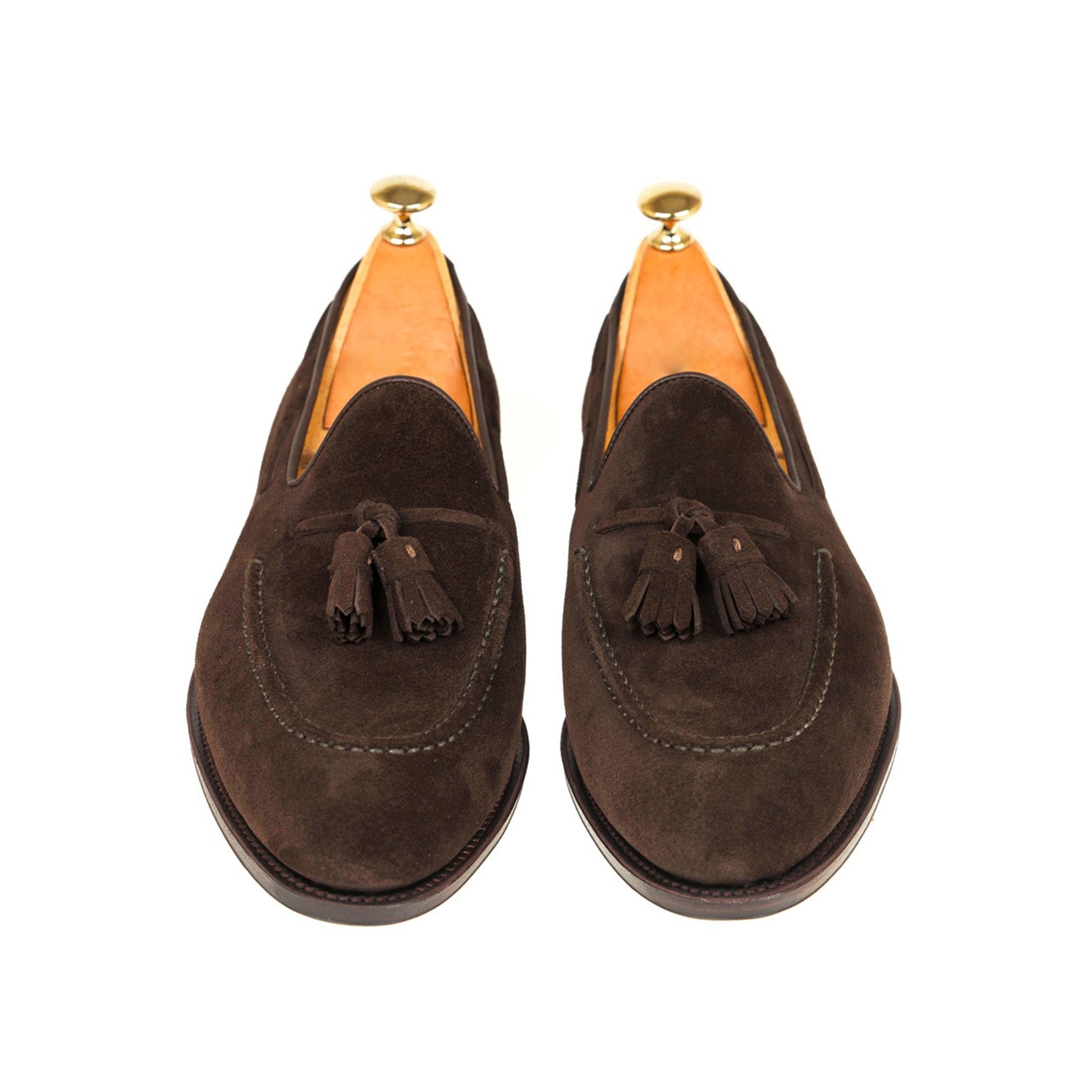 Walnut Leather Tassel Loafer
