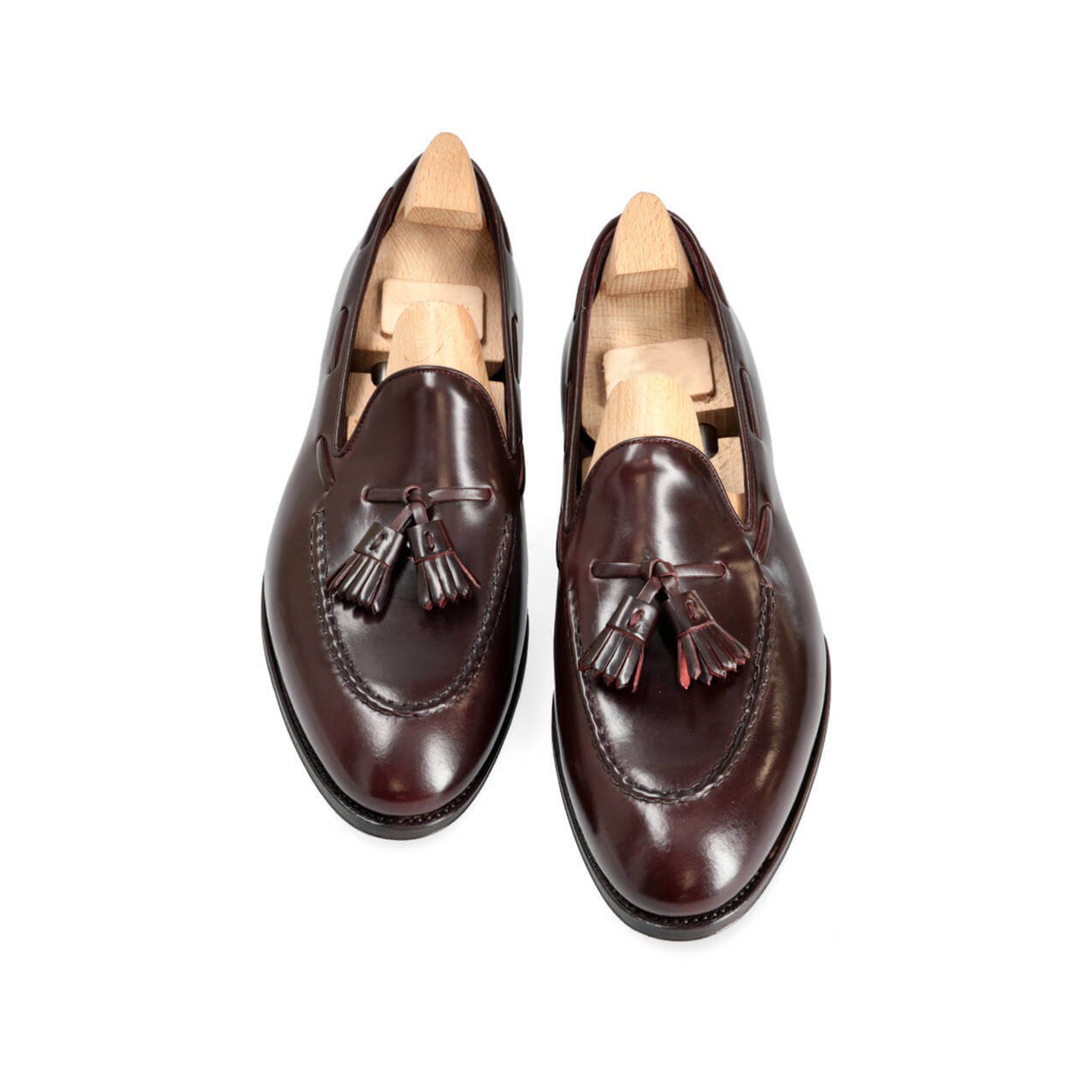Burgundy Cordovan Tassel Loafer