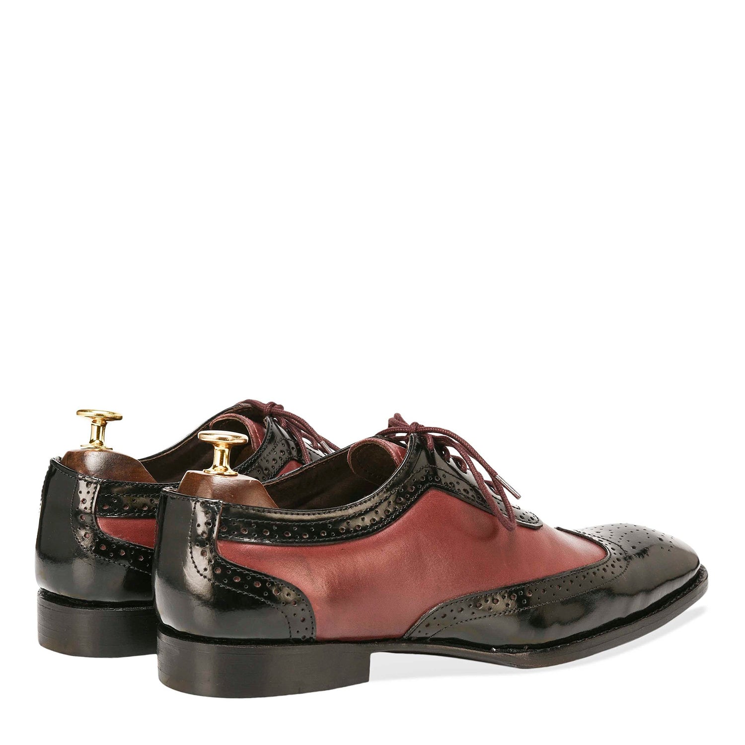 Cherokee Brogues Cherry & Black