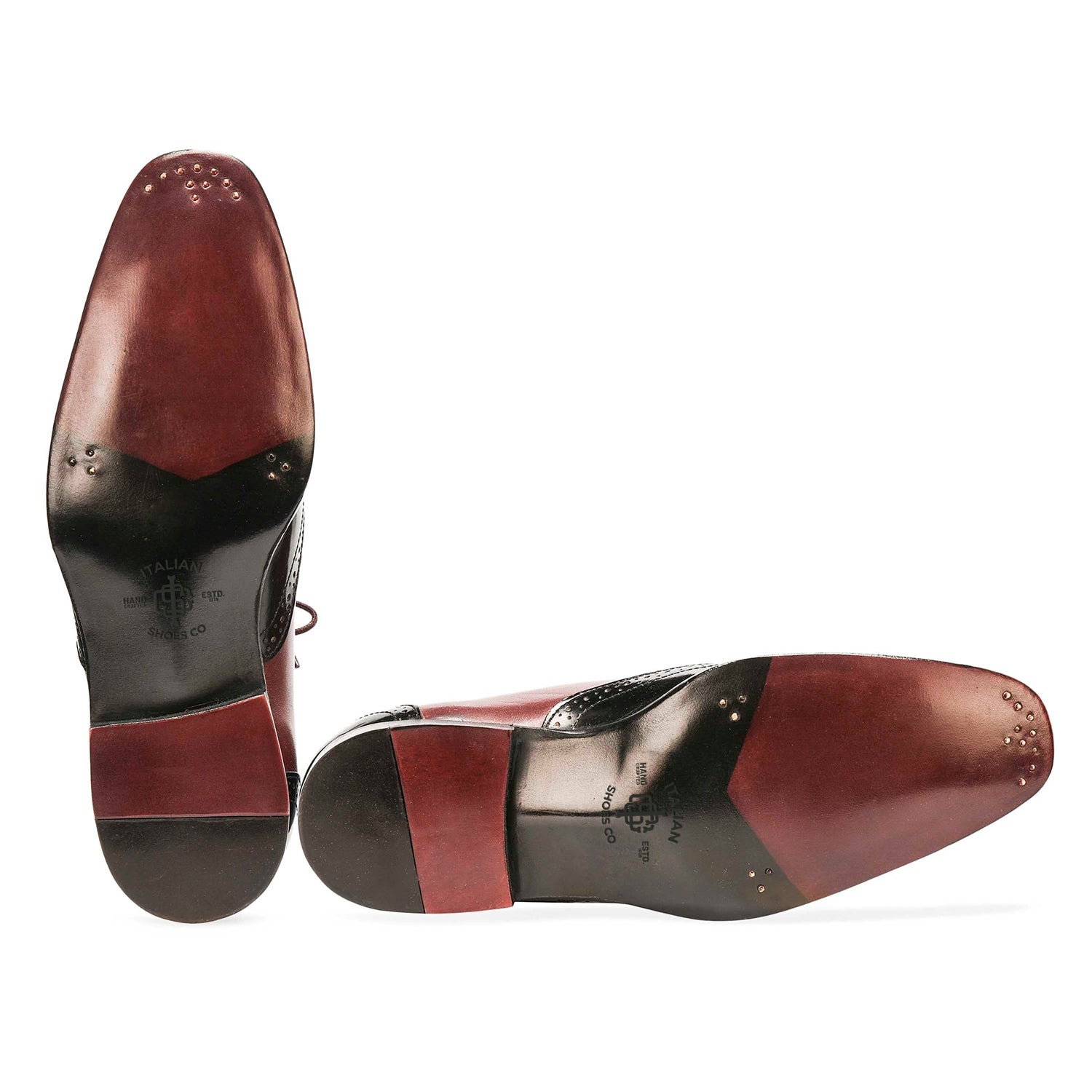 Cherokee Brogues Cherry & Black