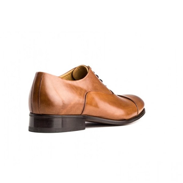 Captoe Hand Painted Leather Oxford Shoes