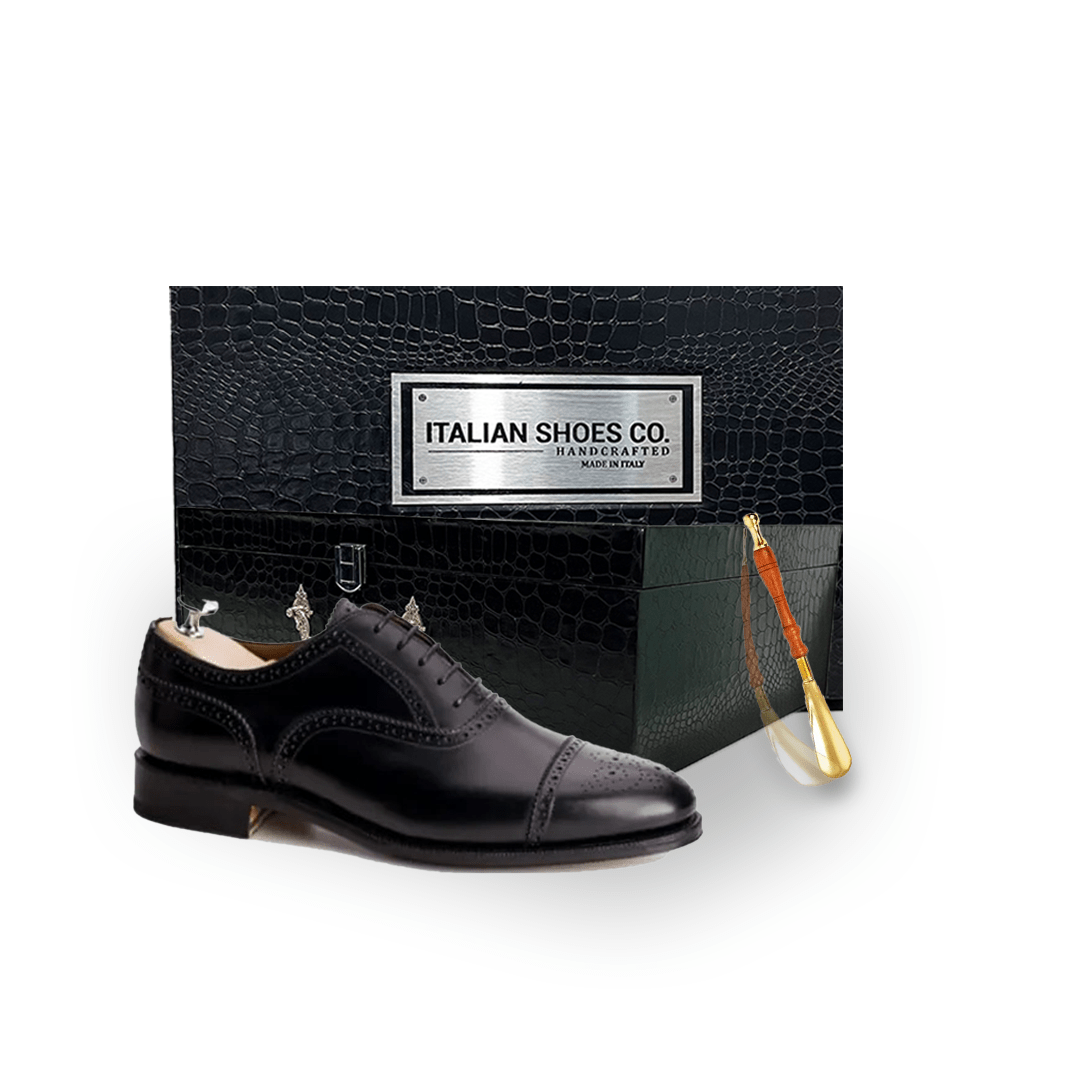 Wingtip Captoe Oxford Shoes