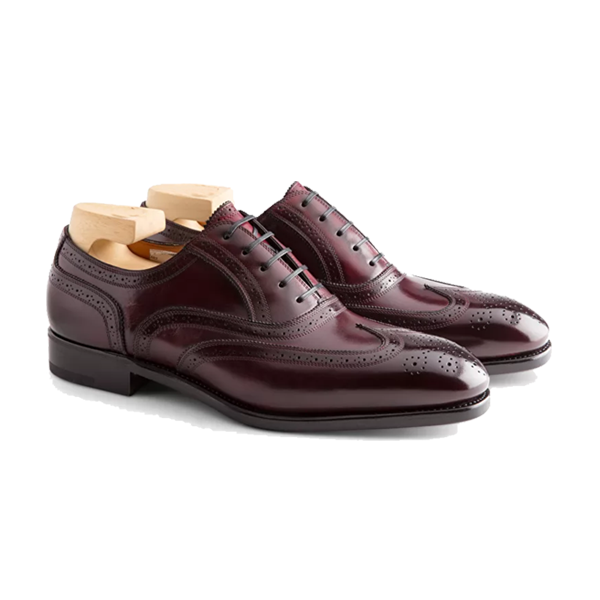 Oxford Bordeaux Leather Shoes