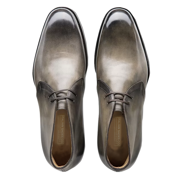 Derby Shade Black Chukka Ankle Boots