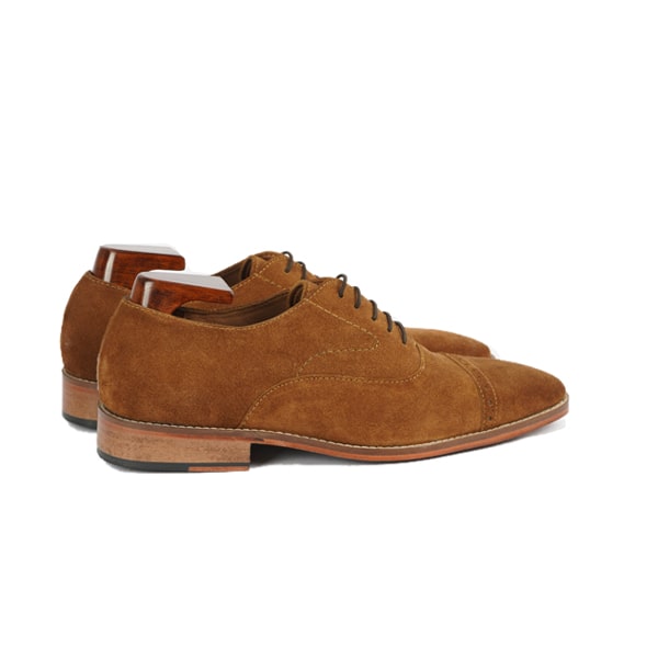 Captoe Suede Leather Shoes