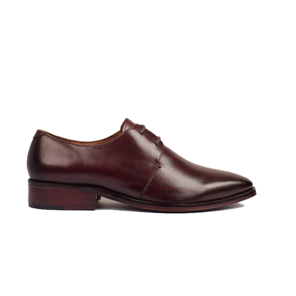 Derbys Blucher Classic Shoes with Blue patent