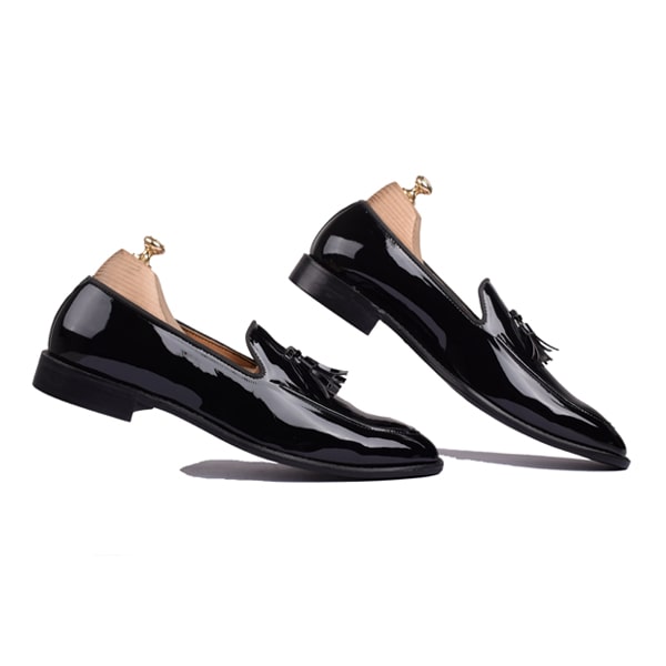 Classic Black Tassel Loafer