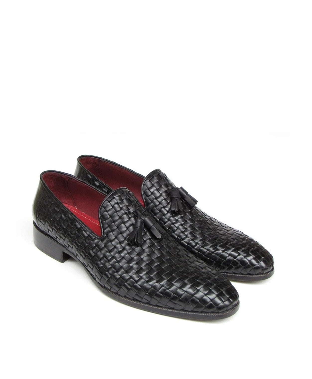 Tassel Woven Leather Loafer