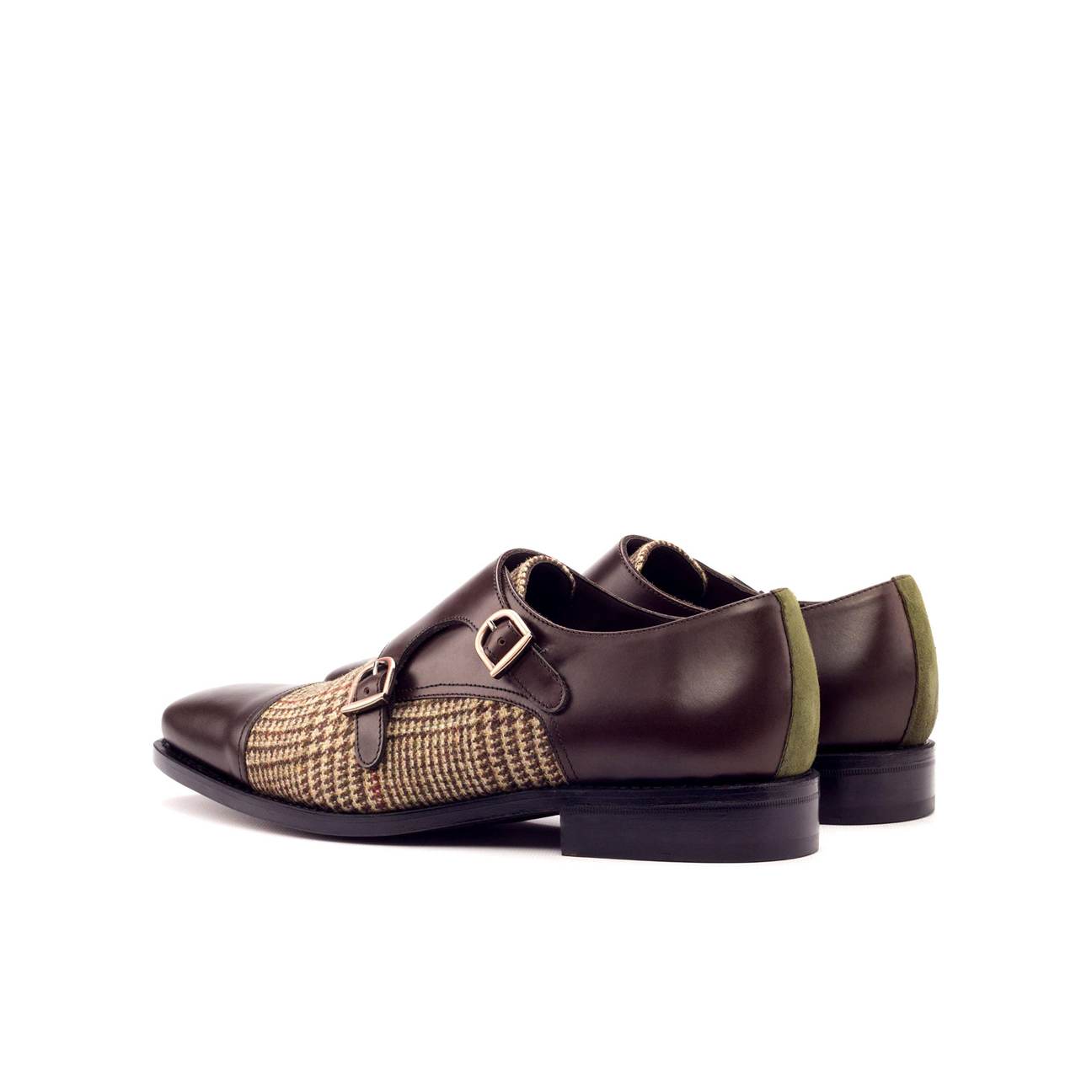 Aristocrat Adorn Double Monk Shoe Brown