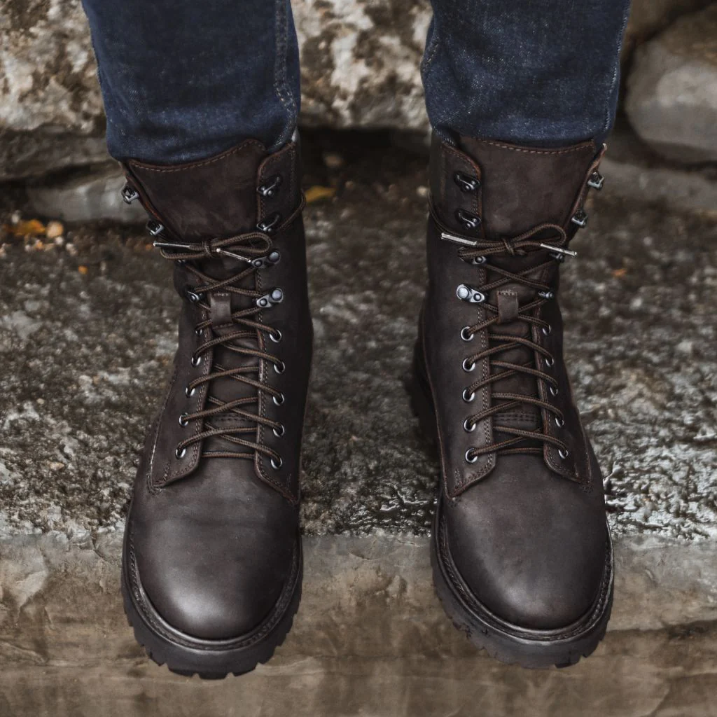 Suede Nebula Noir Boots