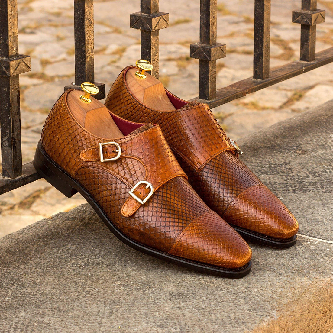 Blossom Ballet Monkstrap Shoes