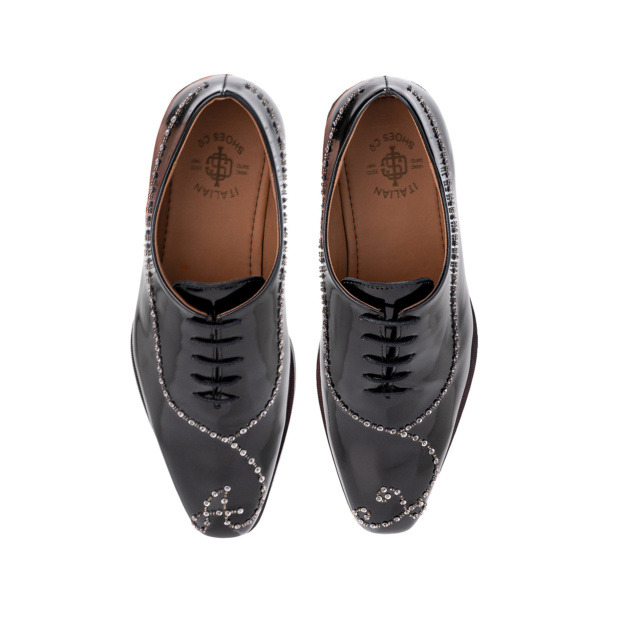 Men Luxury Leather Lace-Up Oxford Shoes