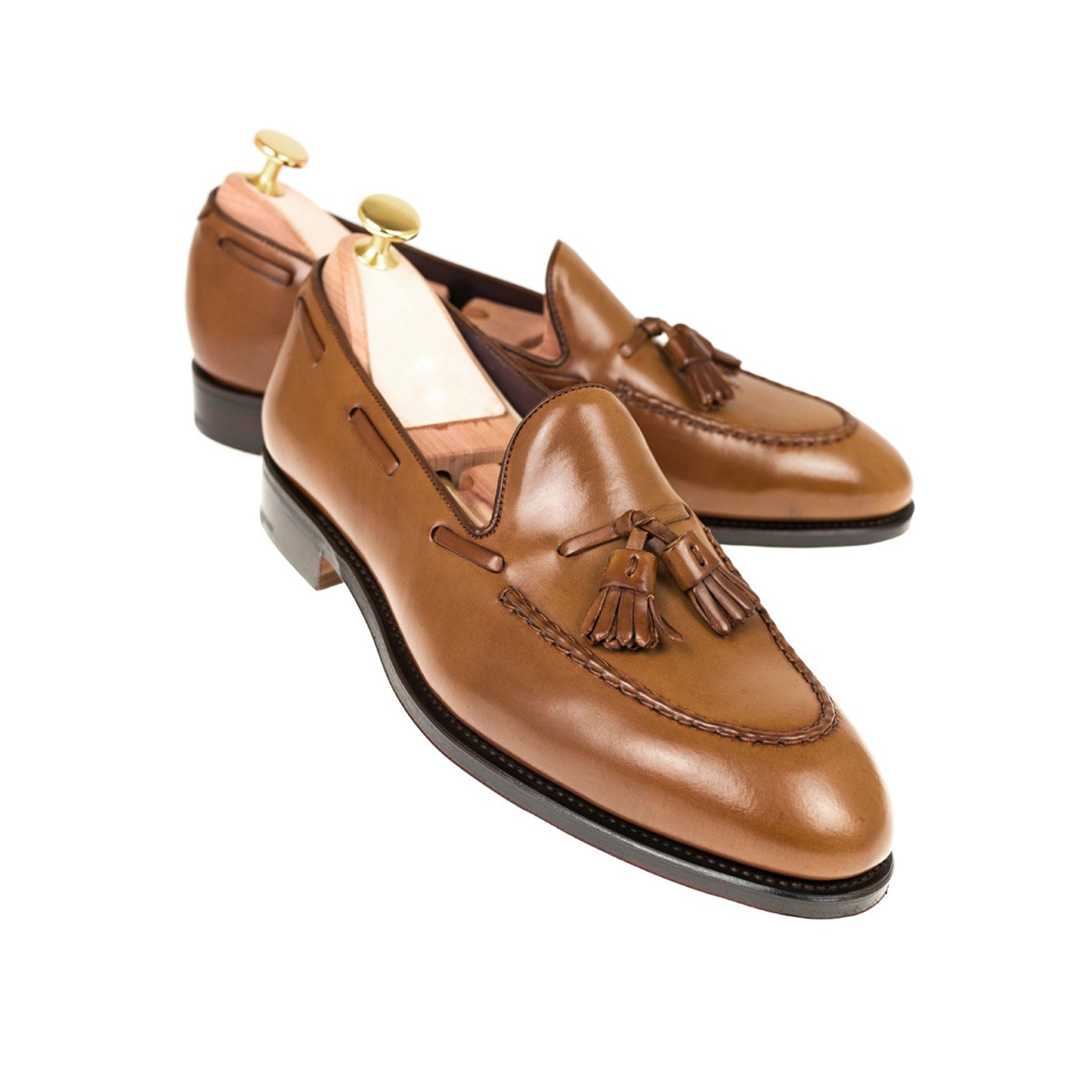 Bourbon Cordovan Tassel Loafers