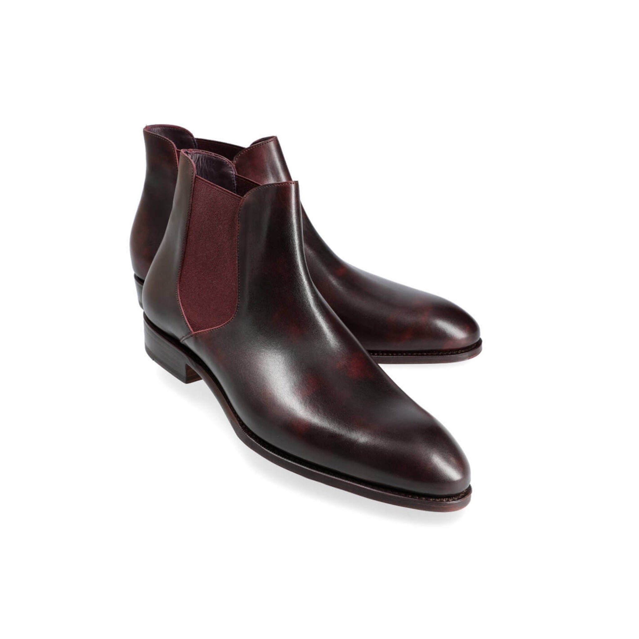 Burgundy Chelsea Men's Boots