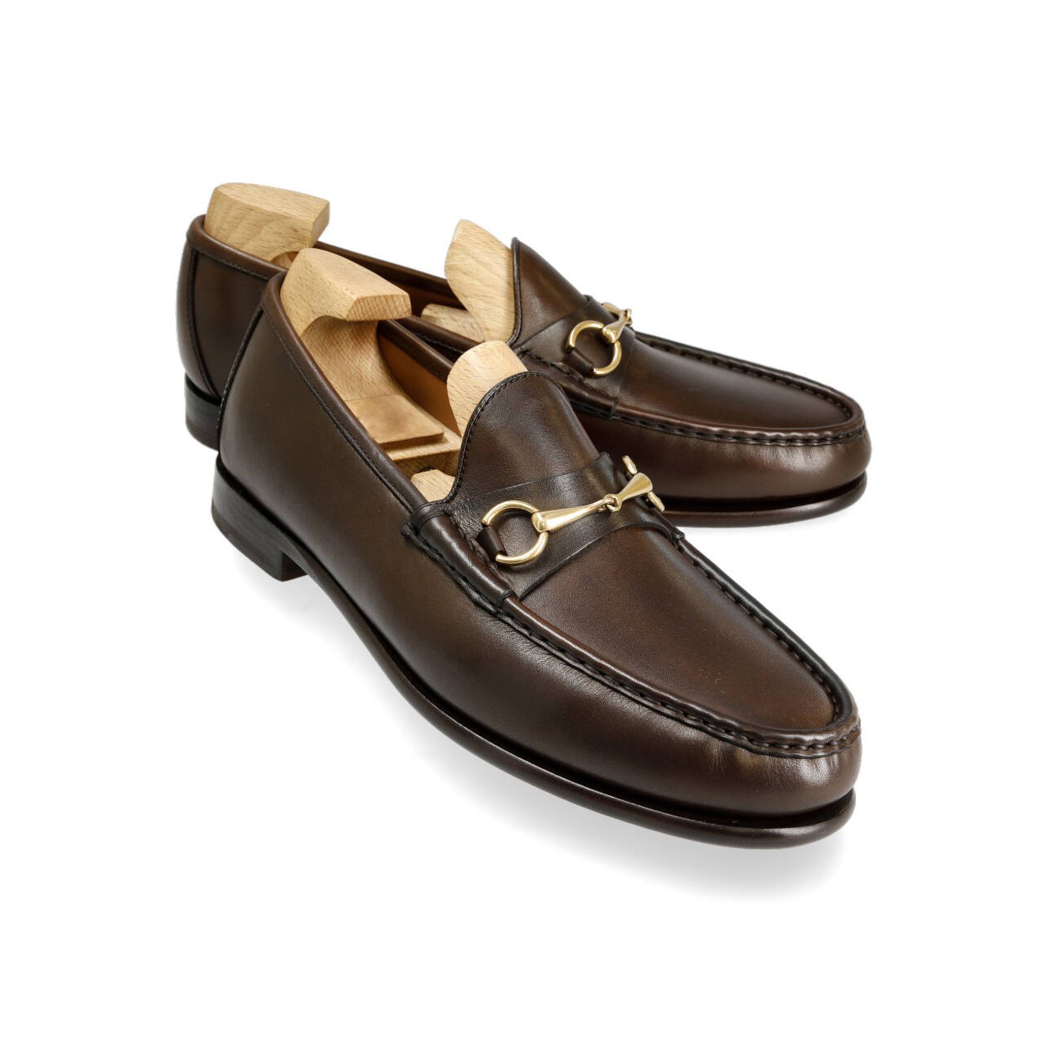 Cocoa Brown Leather Penny Loafer