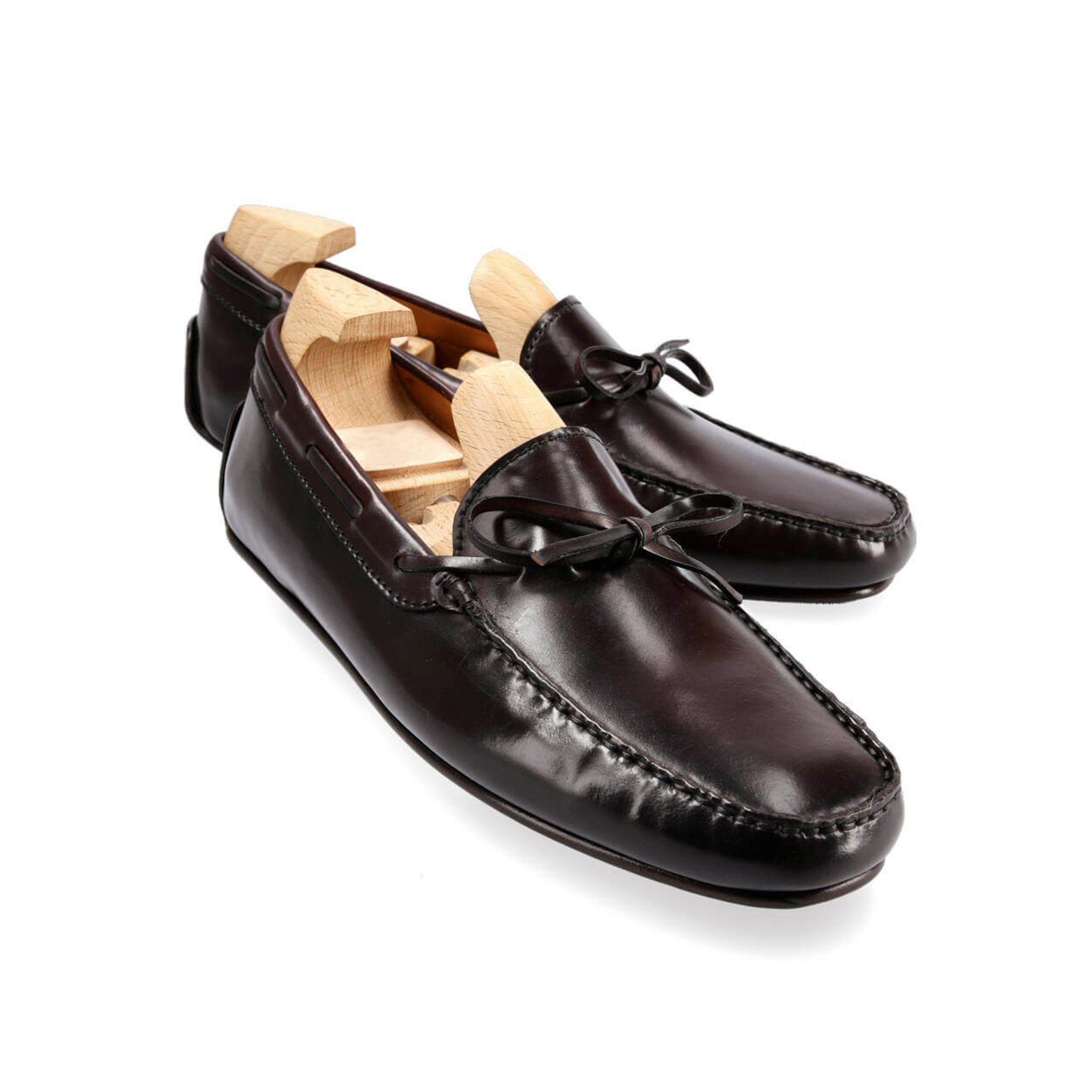 Dark Burgundy Tassel Loafers