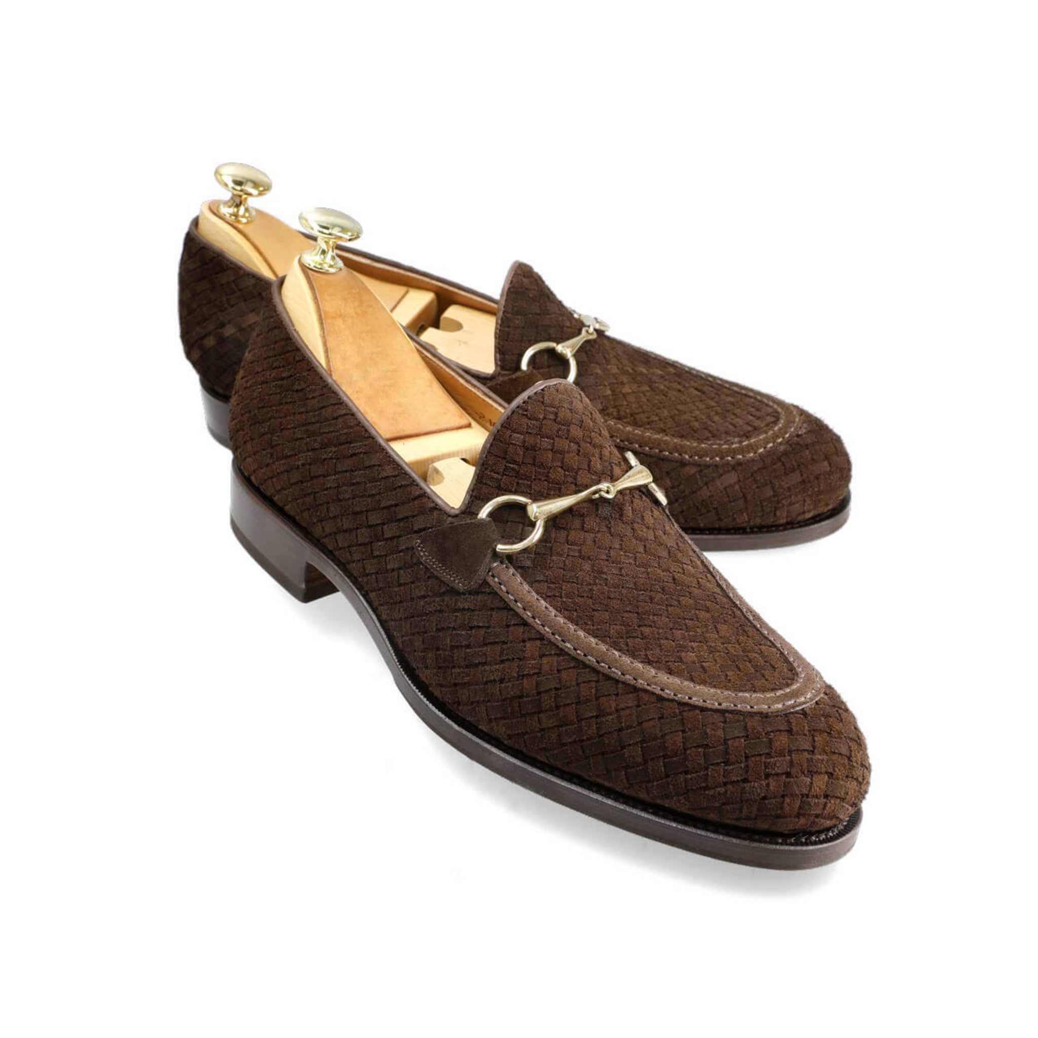 Fercus Braided Horsebit Loafers